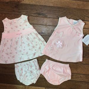 2- 100% cotton dresses new with tag